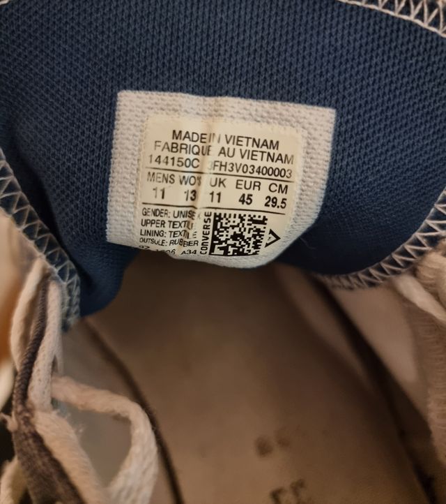 Converse bajas vintage