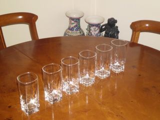 Cristaleria fina completa 112 piezas