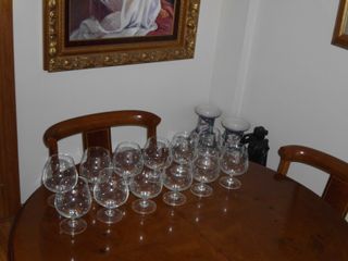 Cristaleria fina completa 112 piezas