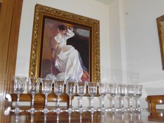 Cristaleria fina completa 112 piezas