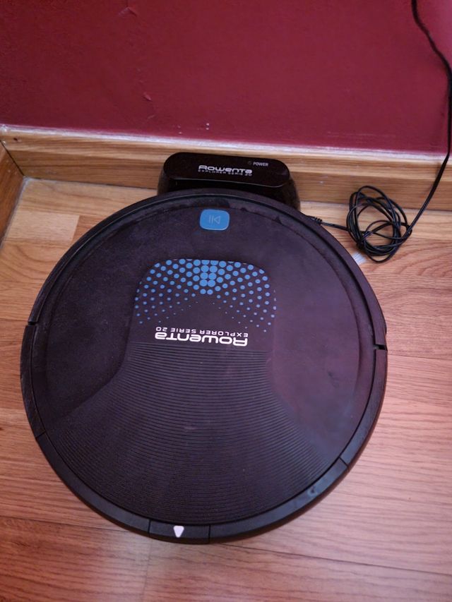 Robot Aspirador Rowenta Aqua Negro