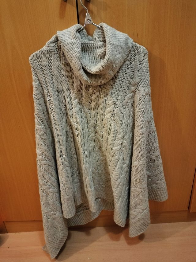 Jersey poncho capa Promod