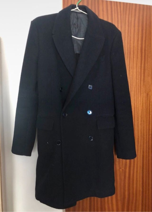 Abrigo hombre Marino