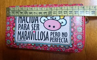 Cartera monedero"Les Camisetes" NUEVA