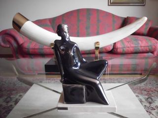 Escultura porta celi a mano certificada