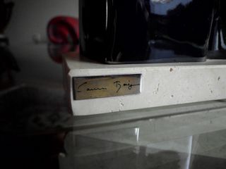 Escultura porta celi a mano certificada