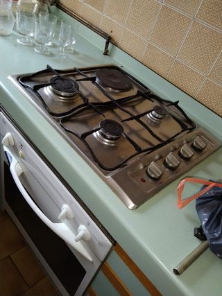 Cocina y horno de gas