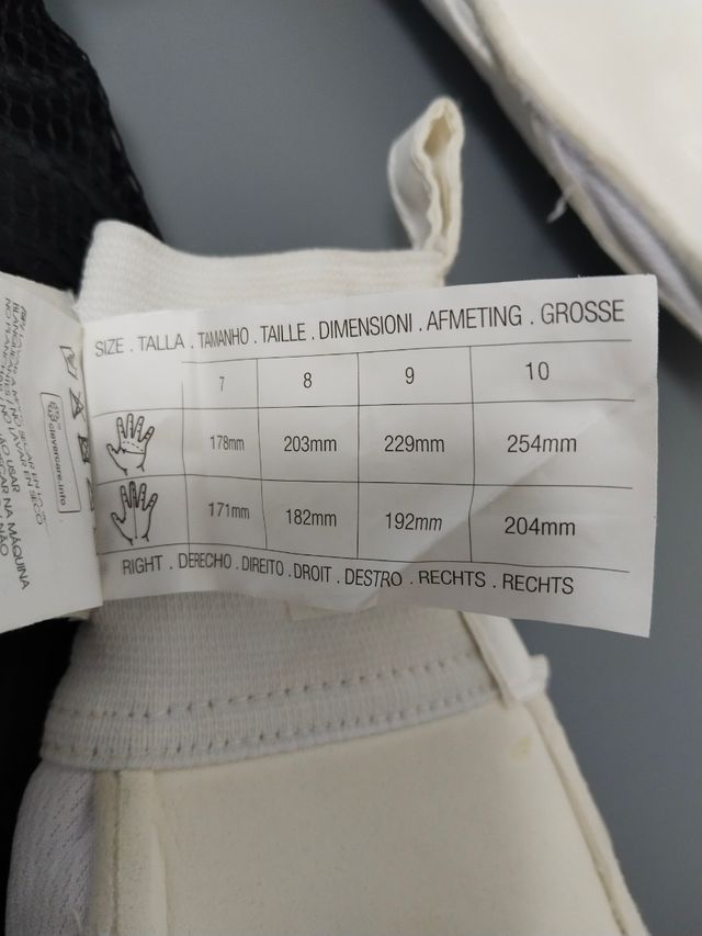 Guantes portero niño