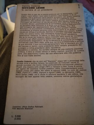 Giovanni Leone - di Camilla Cederna