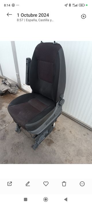 Asiento conductor Jumper, Boxer Ducato 