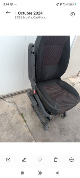 Asiento conductor Jumper, Boxer Ducato 