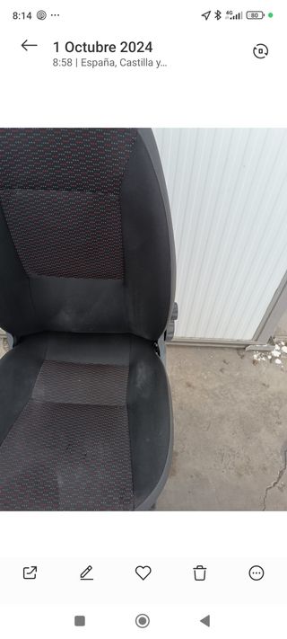 Asiento conductor Jumper, Boxer Ducato 