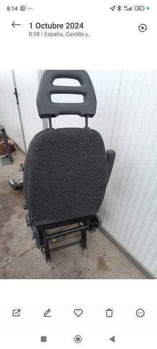 Asiento conductor Jumper, Boxer Ducato 