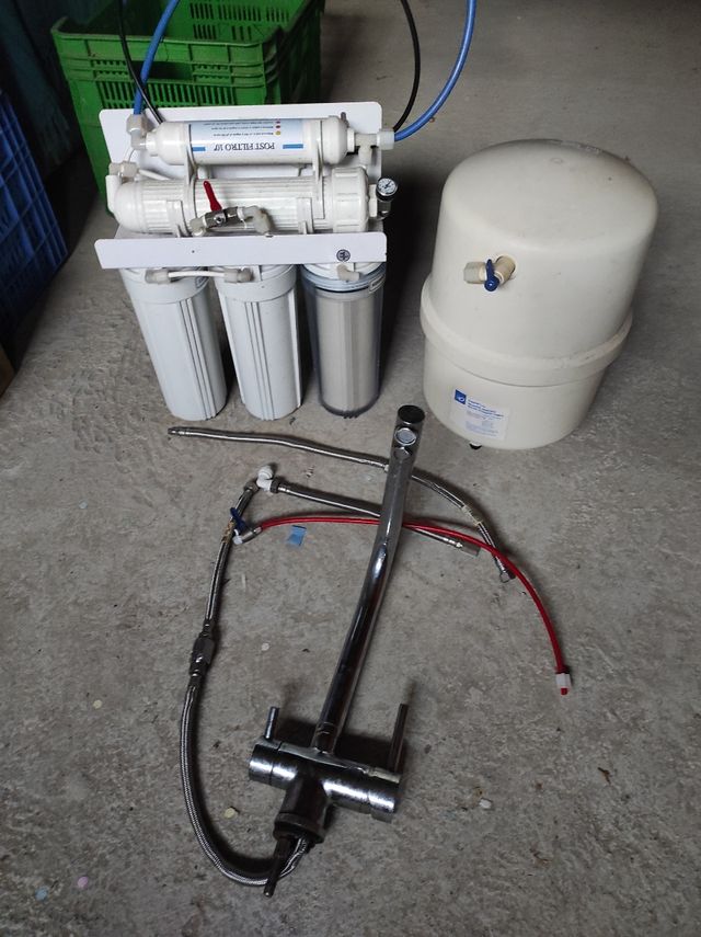 Aparato Osmosis Inversa más grifo 