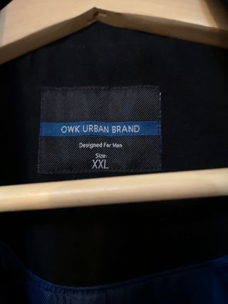 Abrigo hombre talla XXL