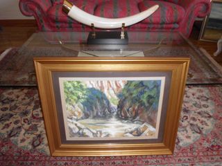 Cuadro e. yunta , cuevas vizcainas