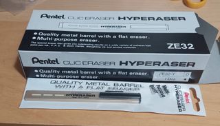 Pentel ZE32 - Borrador Tinta y Toner para Copistas