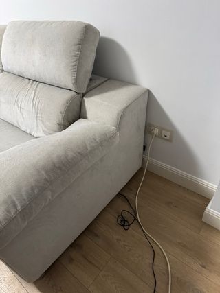 Sofá eléctrico reclinable 3 plazas