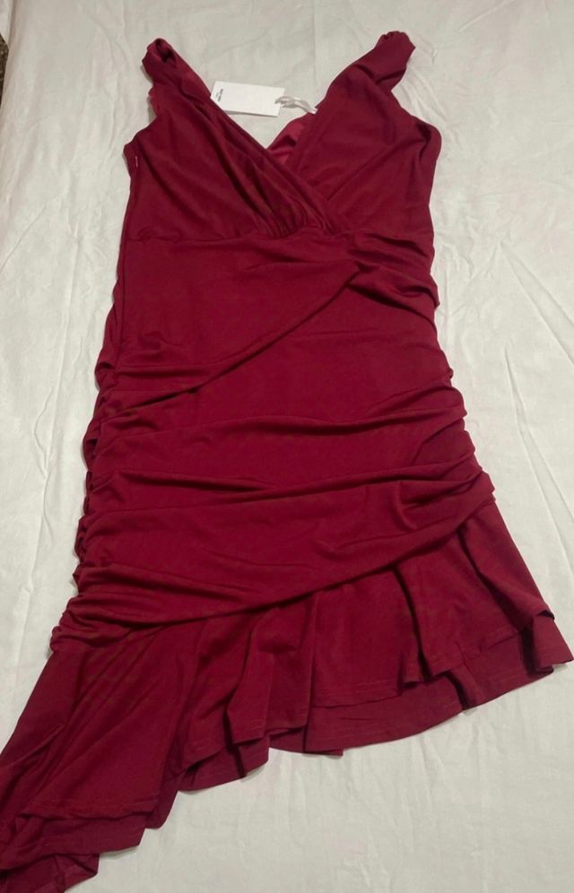 Vestido Burdeos Grace Karin