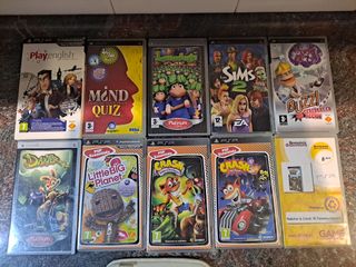 CONSOLA PSP CON JUEGOS