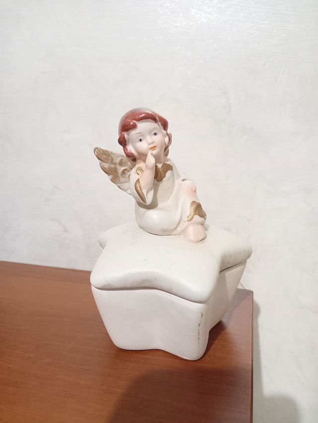 Portagioie/portaoggetti a stella angelo