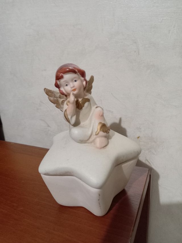 Portagioie/portaoggetti a stella angelo