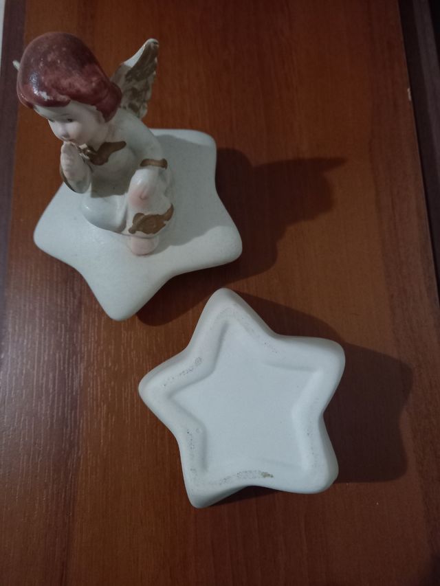 Portagioie/portaoggetti a stella angelo