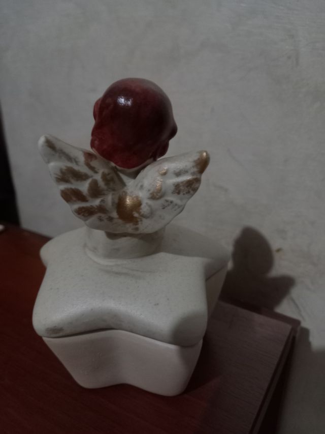 Portagioie/portaoggetti a stella angelo