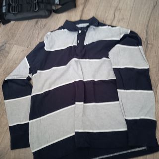 Polo manga larga Massimo Dutti 