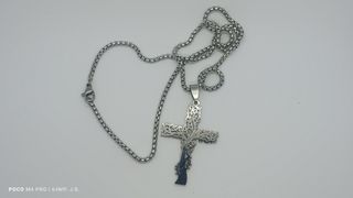 COLLAR DE CRUZ DE CIRCON.