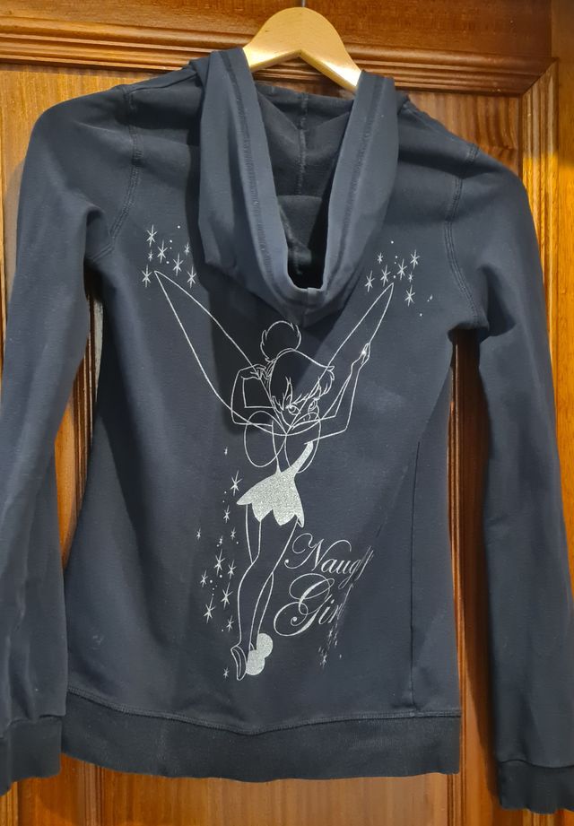 Sudadera negra Oysho Campanilla