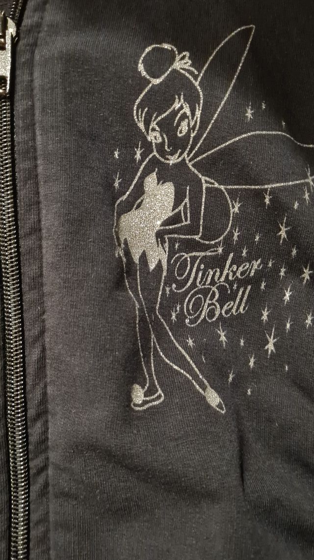 Sudadera negra Oysho Campanilla