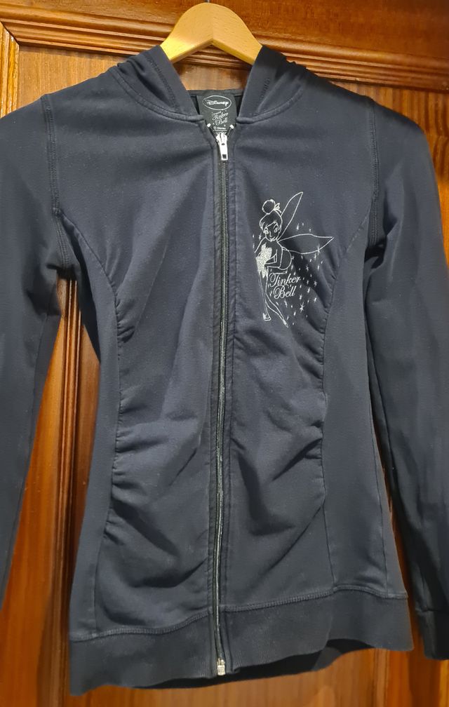 Sudadera negra Oysho Campanilla