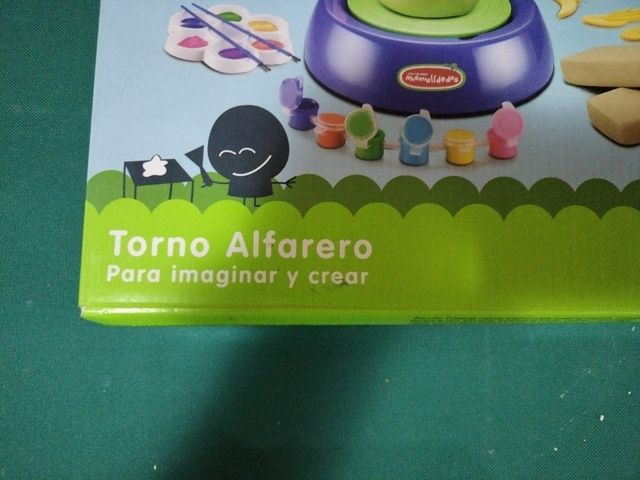 Juguete TORNO ALFARERO