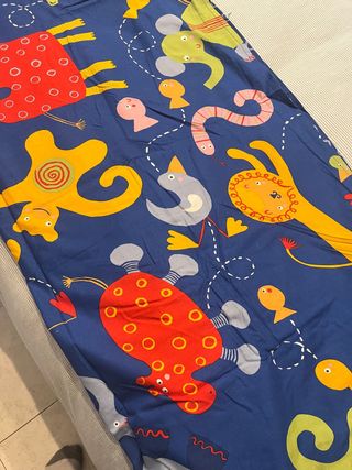 Sacco Copri piumone ikea double face con animali