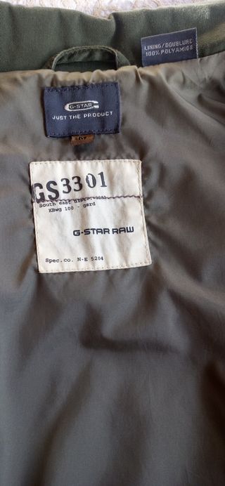 CAZADORA G-STAR RAW VERDE MILITAR 