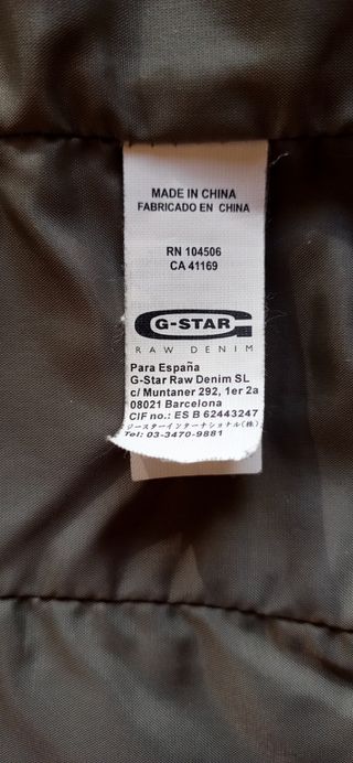 CAZADORA G-STAR RAW VERDE MILITAR 