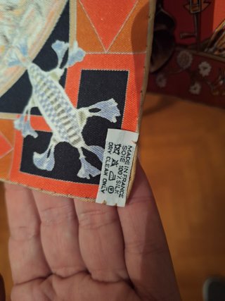 Foulard Hermes grande formato vintage