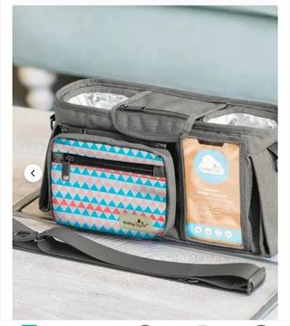 NUEVA. Bolsa organizadora cochecito gris