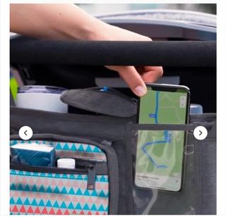 NUEVA. Bolsa organizadora cochecito gris