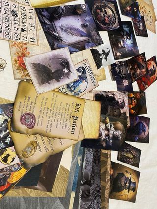 Kit lote 59 papeles junkjournal