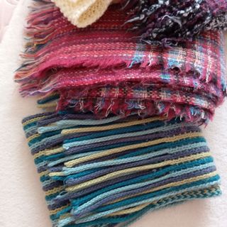 4 bufandas gorditas 3€ todas