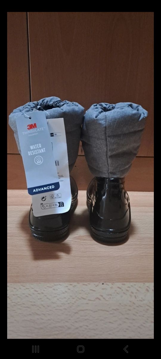 Botas infantil unisex agua/nieve