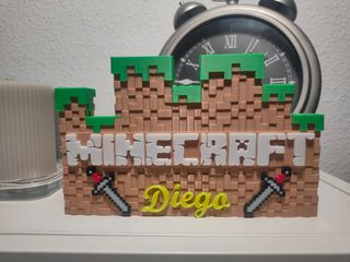 SOPORTE NINTENDO SWITCH MINECRAFT 