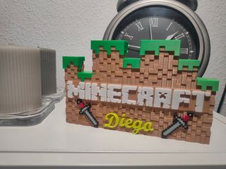 SOPORTE NINTENDO SWITCH MINECRAFT 
