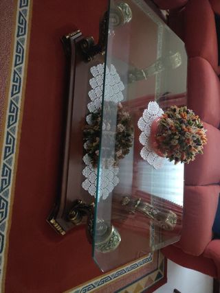 Mesa cristal comedor 