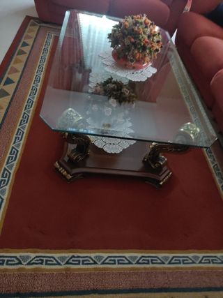Mesa cristal comedor 