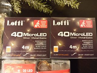 LOTTO Luci nano led Natale Presepe