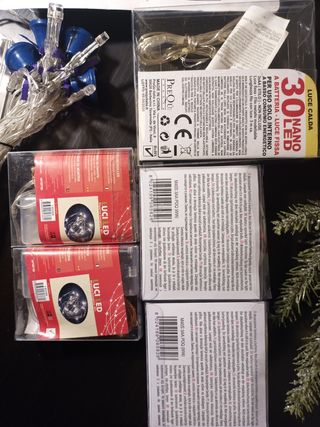 LOTTO Luci nano led Natale Presepe