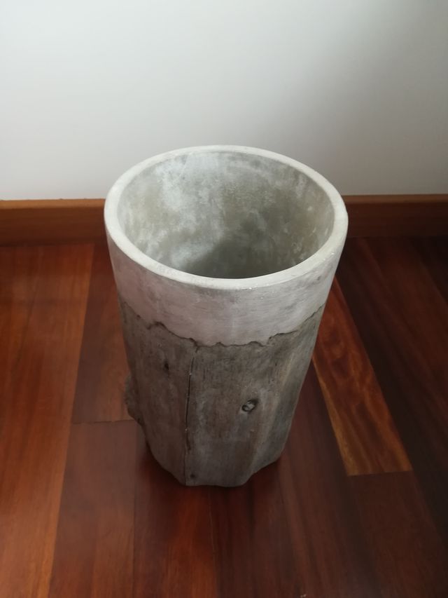 Jarrón Tronco decoración